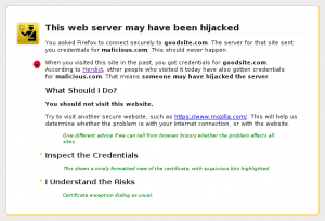 Hijacked server